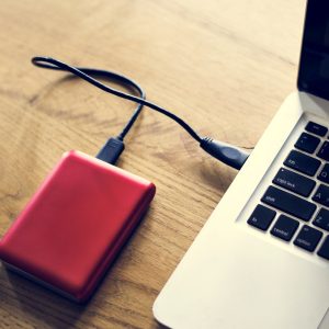 External Hard disk drive connect to laptop